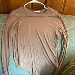 Amazon Tan Long Sleeve Bodysuit